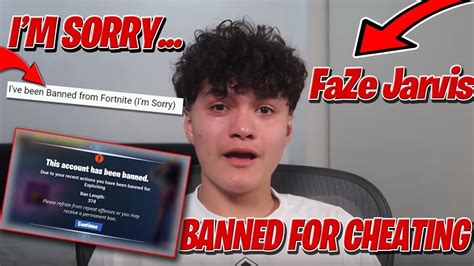 faze harvis|faze jarvis getting banned.